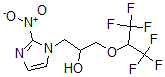 CAS 登录号：104290-39-3， 1-(1,1,1,3,3,3-六氟丙烷-2-基氧基)-3-(2-硝基咪唑-1-基)丙-2-醇