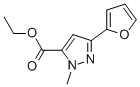 CAS#: 104295-62-7, 3-(2-Furanyl)-1-Methyl-1H-Pyrazole-5-carboxylic Acid Ethyl Ester