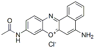 CAS 登录号：10430-46-3， 9-(乙酰氨基)-5-氨基-苯并[a]吩恶嗪-7-鎓氯化物(1:1)