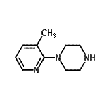 CAS#: 104396-10-3, 1-(3-Methyl-2-Pyridinyl)Piperazine