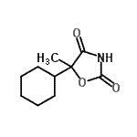 CAS#: 104397-85-5, 5-Cyclohexyl-5-Methyl-1,3-Oxazolidine-2,4-Dione