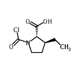 CAS#: 104561-27-5, (3S)-1-(Chlorocarbonyl)-3-Ethyl-L-Proline