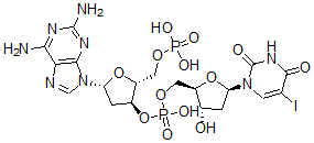 CAS#: 104576-78-5, Poly(2-Aminodeoxyadenylate-5-Iododeoxyuridylate)
