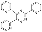 CAS#: 1046-57-7, 3,5,6-Tri-2-Pyridinyl-1,2,4-Triazine