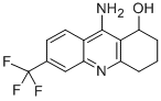 CAS 登录号：104628-17-3， 1,2,3,4-四氢-9-氨基-6-(三氟甲基)-1-吖啶醇