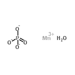 CAS # 104663-56-1, Manganese(3+) Phosphate Hydrate (1:1:1)