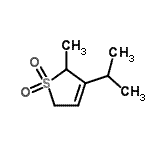 CAS#: 104664-72-4, 3-Isopropyl-2-Methyl-2,5-Dihydrothiophene 1,1-Dioxide