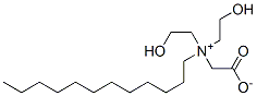 CAS 登录号：10471-50-8， N-(羧甲基)-N,N-二(2-羟基乙基)-1-十二烷铵内盐