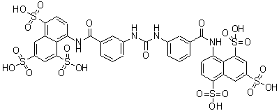 CAS#: 104869-31-0, 8,8'-[Carbonylbis(Imino-3,1-Phenylenecarbonylimino)]Di(1,3,5-Naphthalenetrisulfonic Acid)