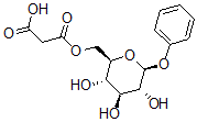 CAS#: 104932-60-7, 3-Oxo-3-[[(2R,3S,4S,5R,6S)-3,4,5-Trihydroxy-6-(Phenoxy)Oxan-2-Yl]Methoxy]Propanoic Acid