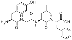 CAS 登录号：105129-00-8， (2S)-2-[[2-[[(2S)-2-氨基-3-(4-羟基苯基)丙酰]氨基]乙酰基]氨基]-N-[(2S)-1-氨基-1-氧代-3-苯基丙烷-2-基]-3-甲基戊烷酰胺