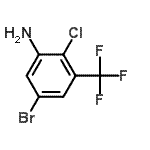 CAS#: 105172-79-0, 5-Bromo-2-Chloro-3-(Trifluoromethyl)Aniline