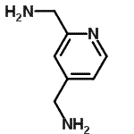 CAS 登录号：105250-18-8， [2-(氨基甲基)-4-吡啶基]甲胺