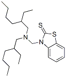 CAS#: 105254-85-1, 3-[(Bis(2-Ethylhexyl)Amino)Methyl]-1,3-Benzothiazole-2-Thione
