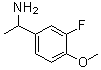 CAS#: 105321-49-1, 1-(3-Fluoro-4-Methoxyphenyl)Ethanamine