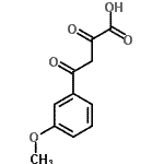 CAS 登录号：105356-66-9， 4-(3-甲氧基苯基)-2,4-二氧代丁酸