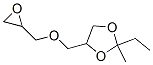 CAS#: 10537-73-2, 4-[(2,3-Epoxypropoxy)Methyl]-2-Ethyl-2-Methyl-1,3-Dioxolane
