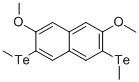 CAS#: 105405-04-7, 2,7-Dimethoxy-3,6-Bis(Methyltelluro)-Naphthalene