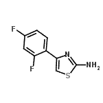 CAS#: 105512-80-9, 4-(2,4-Difluorophenyl)-1,3-Thiazol-2-Amine