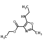 CAS 登录号：105513-58-4， 乙基5-(乙基氨基)-2-甲基-1,3-恶唑-4-羧酸酯