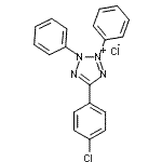 CAS 登录号：10557-51-4， 5-(4-氯苯基)-2,3-二苯基-2H-四唑-3-鎓氯化物