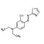 CAS#: 10558-42-6, 5-(Diethylamino)-2-(1,3-Thiazol-2-Yldiazenyl)Phenol