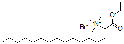 CAS#: 10567-02-9, 1-carbethoxypentadecyl-trimethyl-ammonium bromide