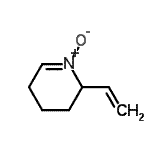 CAS 登录号：105679-00-3， 2-乙烯基-2,3,4,5-四氢吡啶1-氧化物