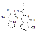 CAS 登录号：105688-00-4， 2,3-二羟基-N-[1-(8-羟基-1-氧代异色满-3-基)-3-甲基丁基]-3-吡咯烷-2-基丙酰胺