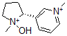 CAS#: 105740-40-7, 3-[(2R)-1-Hydroxy-1-Methylpyrrolidin-1-Ium-2-Yl]-1-Methylpyridin-1-Ium