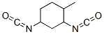 CAS 登录号：10581-16-5， 2,4-二异氰酸-1-甲基环己烷