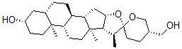 CAS#: 105815-87-0, Spirostane-3,27-Diol