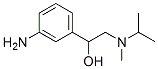 CAS 登录号：105838-76-4， 1-(3-氨基苯基)-2-(甲基-丙-2-基氨基)乙醇