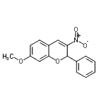 CAS#: 105849-85-2, 7-Methoxy-3-Nitro-2-Phenyl-2H-Chromene