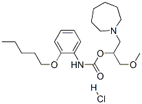 CAS#: 105919-73-1, [1-(Azepan-1-Yl)-3-Methoxypropan-2-Yl] N-(2-Pentoxyphenyl)Carbamate