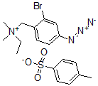 CAS#: 105959-93-1, (4-Azido-2-Bromophenyl)Methyl-Ethyl-Dimethylazanium 4-Methylbenzenesulfonate