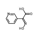 CAS#: 105997-35-1, (2E)-(Hydroxyimino)(3-Pyridinyl)Acetic Acid