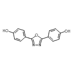 CAS#: 10600-83-6, 4,4'-(1,3,4-Oxadiazole-2,5-Diyl)Diphenol