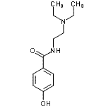 CAS 登录号：106018-37-5， N-[2-(二乙基氨基)乙基]-4-羟基苯甲酰胺