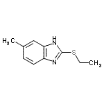 CAS#: 106039-67-2, 2-(Ethylsulfanyl)-6-Methyl-1H-Benzimidazole