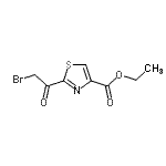 CAS 登录号：106060-93-9， 乙基2-(溴乙酰基)-1,3-噻唑-4-羧酸酯