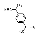 CAS 登录号：106112-20-3， 2-(4-异丙基苯基)丙腈