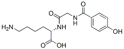 CAS 登录号：106131-92-4， (2S)-6-氨基-2-[[2-[(4-羟基苯甲酰基)氨基]乙酰基]氨基]己酸