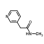 CAS#: 106271-65-2, N-Methyl-2-(3-Pyridyl)Acetamide