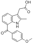 CAS#: 106287-95-0, 2-[7-(4-Methoxybenzoyl)-2-Methyl-1H-Indol-3-Yl]Acetic Acid
