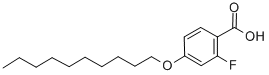 CAS#: 106316-02-3, 4-(Decyloxy)-2-Fluoro-Benzoic Acid