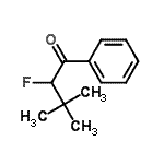 CAS#: 106325-42-2, 2-Fluoro-3,3-Dimethyl-1-Phenyl-1-Butanone