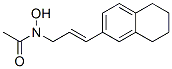 CAS#: 106328-50-1, N-(3-(5,6,7,8-Tetrahydro-2-Naphthyl)Prop-2-Enyl)Acetohydroxamic Acid