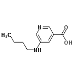 CAS#: 106339-53-1, 5-(Butylamino)Nicotinic Acid