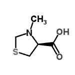 CAS#: 106357-10-2, (4S)-3-Methyl-1,3-Thiazolidine-4-Carboxylic Acid